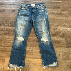 MOTHER The Insider Crop jeans